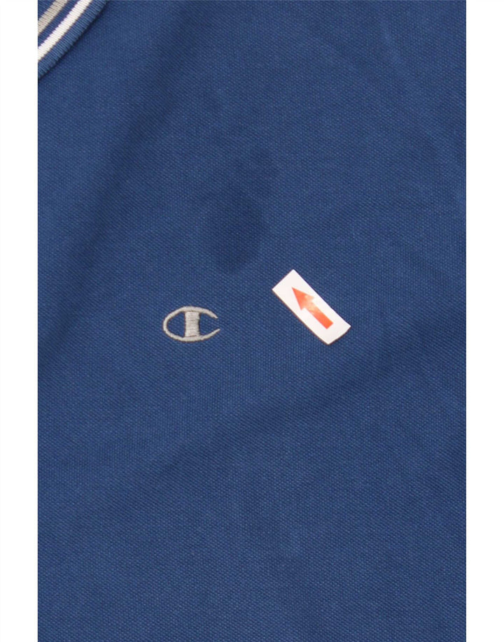 Champion Mens Polo Shirt XL Blue