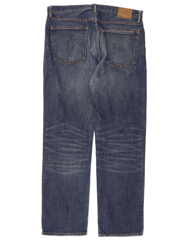 Gap lige damejeans W32 L30 blå bomuld