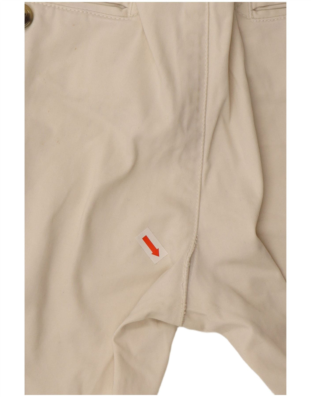 Massimo Dutti Womens Chino Trousers EU 40 Medium W30 L29 Off White