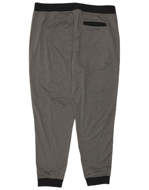 Under Armour Mens Loose Fit Tracksuit Trousers Joggers 2XL Grey Sports