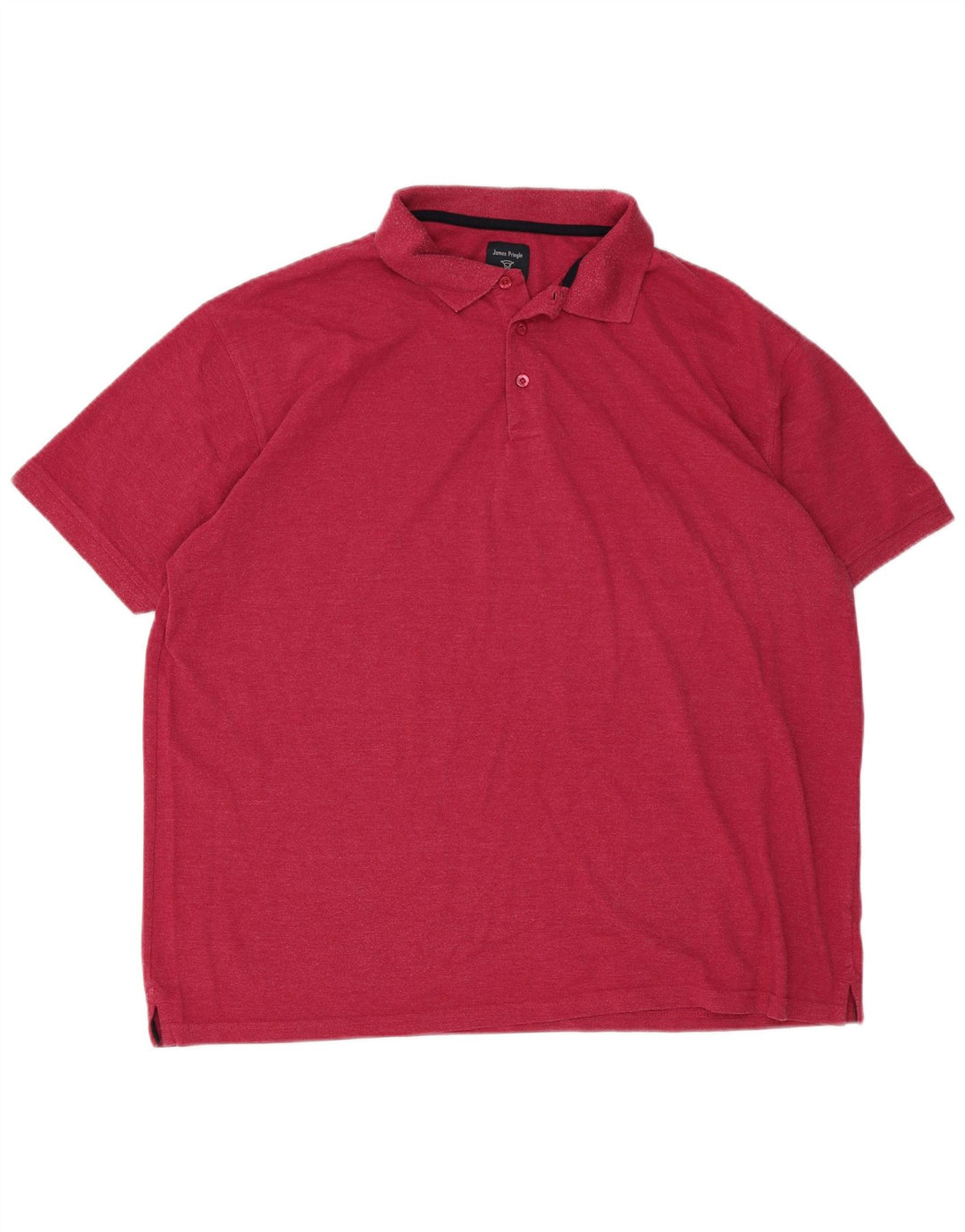 Polo da uomo Pringle 2XL in cotone rosa