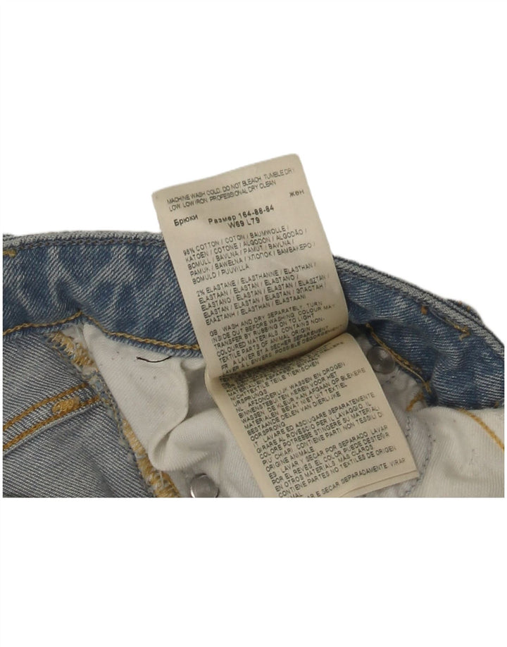 Lee Womens Elly Slim Jeans W27 L31 Blue Cotton
