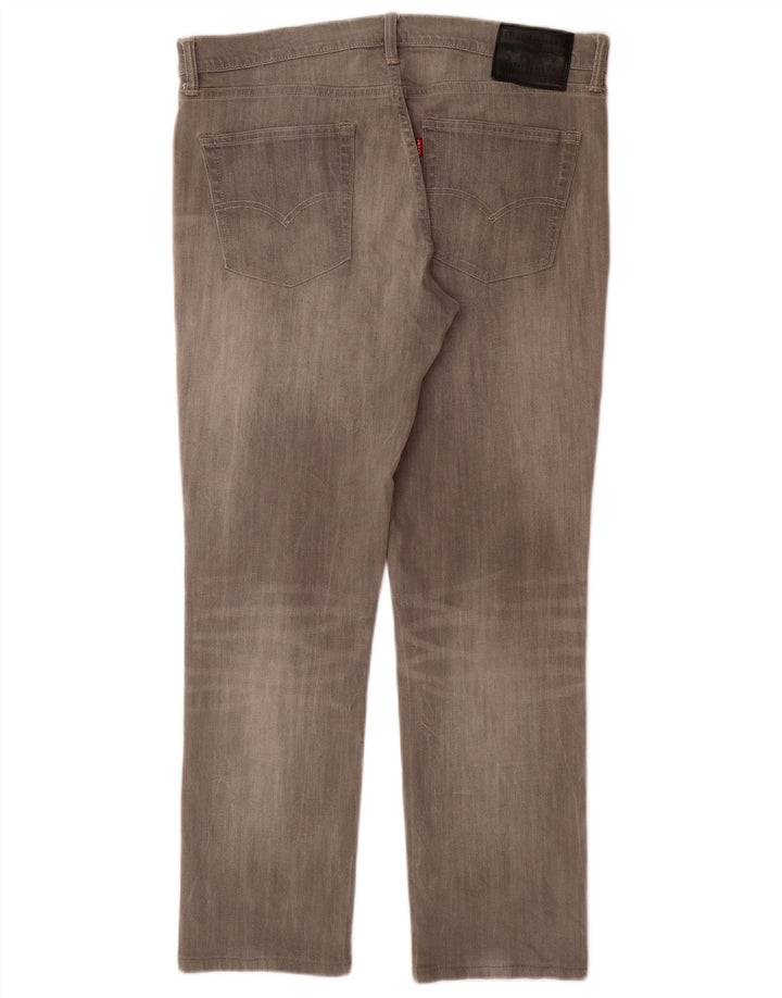 LEVI'S Mens 511 Slim Jeans W36 L30  Grey Cotton