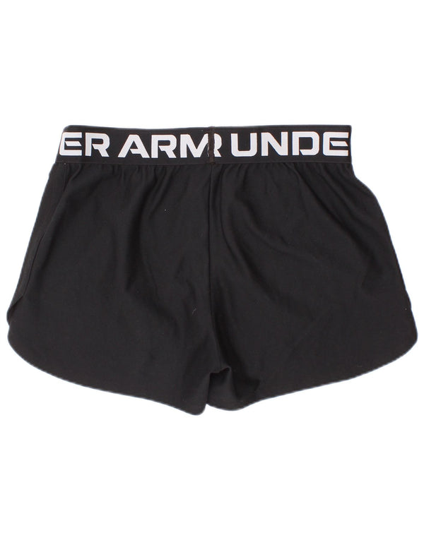 Under Armour Mädchen Heat Gear Graphic Sport Shorts 9–10 Jahre Medium Schwarz