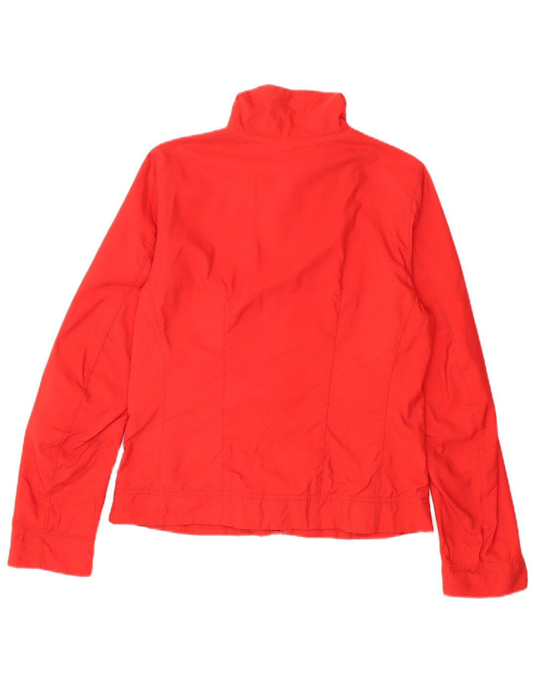 Giacca antipioggia Kappa da donna UK 10 Small rossa in poliammide