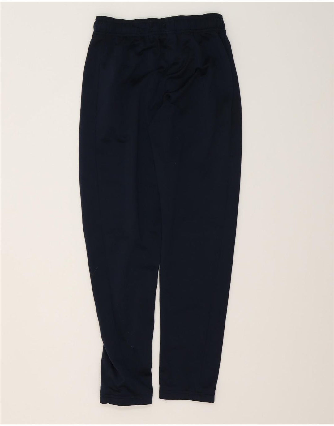 ADIDAS Boys Tracksuit Trousers 11-12 Years  Navy Blue Polyester