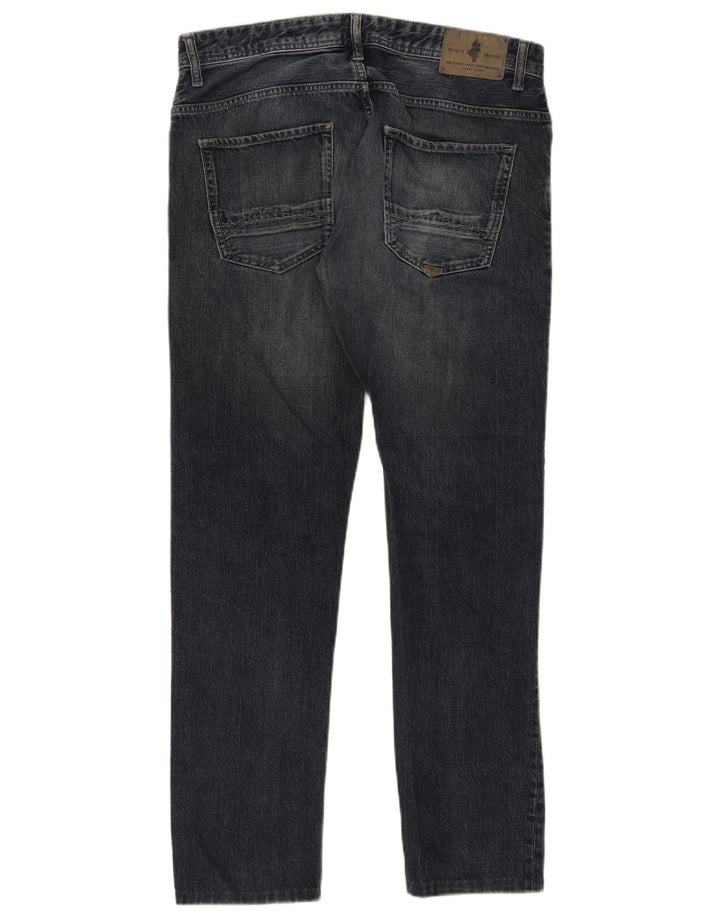 Marlboro Classics Slim Jeans til mænd W34 L30 Marineblå