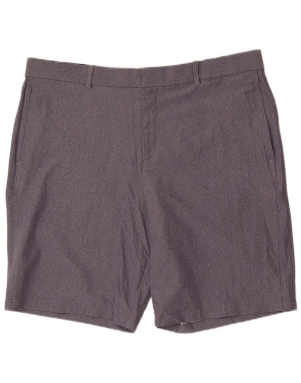 Nike Herre Standard Fit Chino Shorts W38 XL Grå Polyester