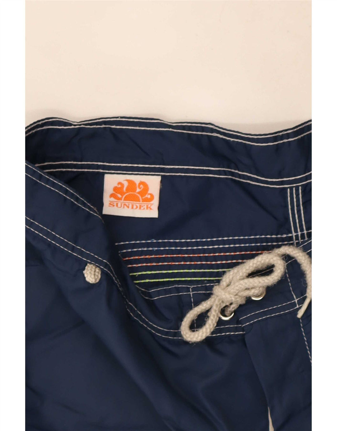 Pantaloncini da bagno da uomo Sundek medio blu navy