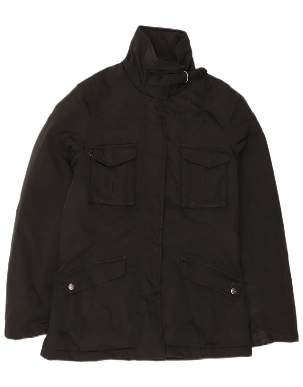 Woolrich Chaqueta acolchada para mujer UK 6 XS Negro