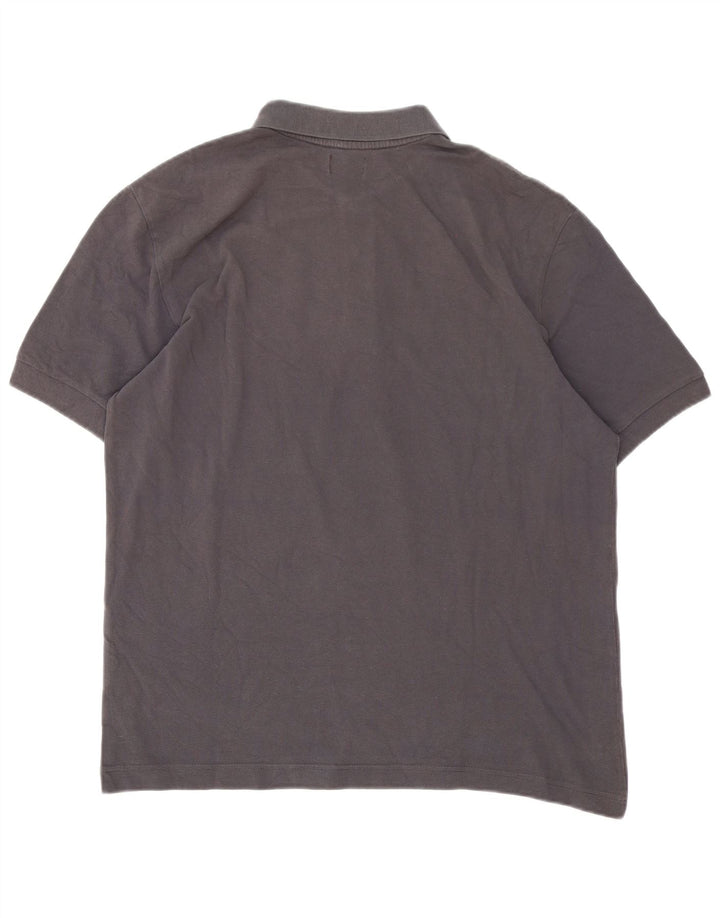 Kappa Mens Polo Shirt XL Grey Cotton