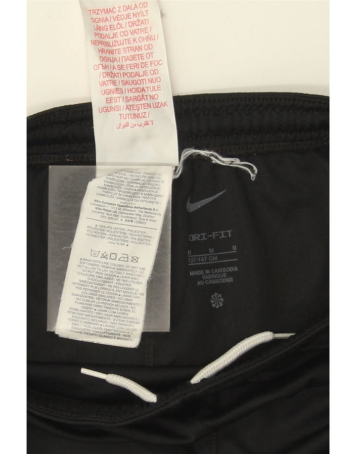 Nike Boys Dri Fit Sport Shorts 10-11 Years Medium Black Polyester