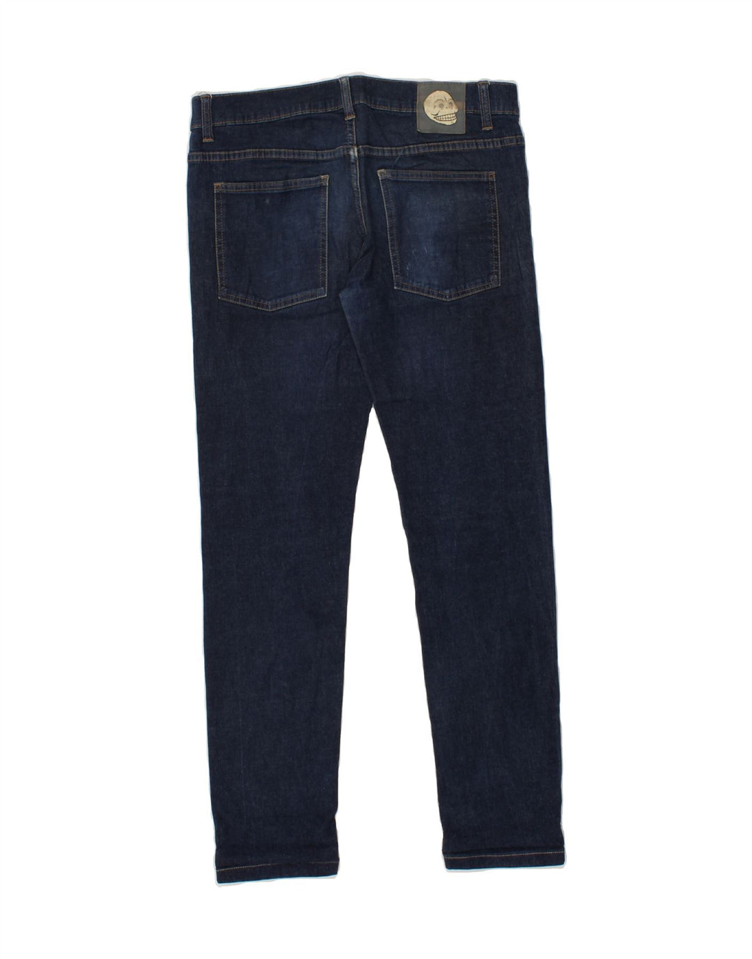 CHEAP MONDAY Womens Slim Jeans W32 L29 Navy Blue Cotton Vintage Cheap Monday and Second-Hand Cheap Monday from Messina Hembry 