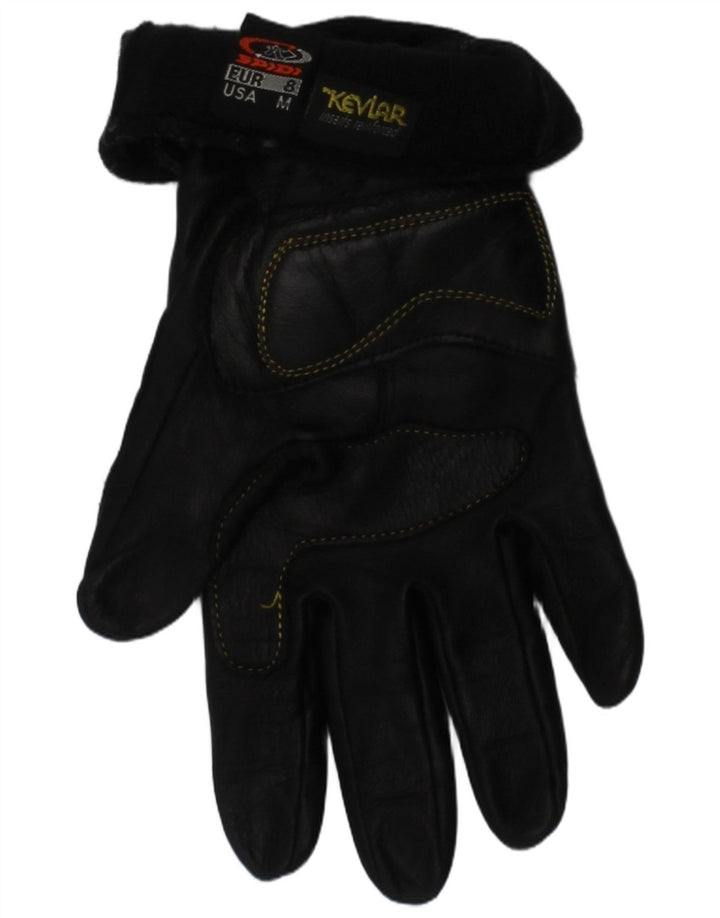 Spidi Damen Lady Line Biker Lederhandschuhe Medium Schwarz Motorrad
