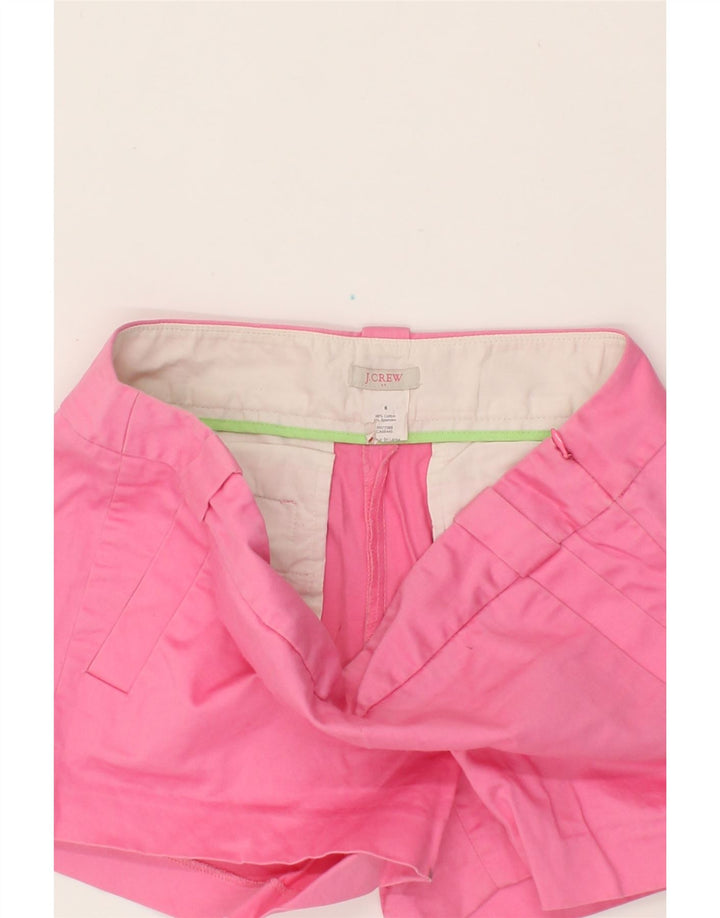 J. CREW Womens Chino Shorts US 6 Medium W30 Pink Cotton Vintage J. Crew and Second-Hand J. Crew from Messina Hembry 