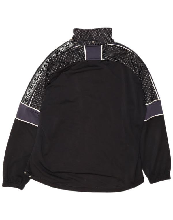 Asics Herre Regular Fit træningsdragt Topjakke XL Sort Colourblock