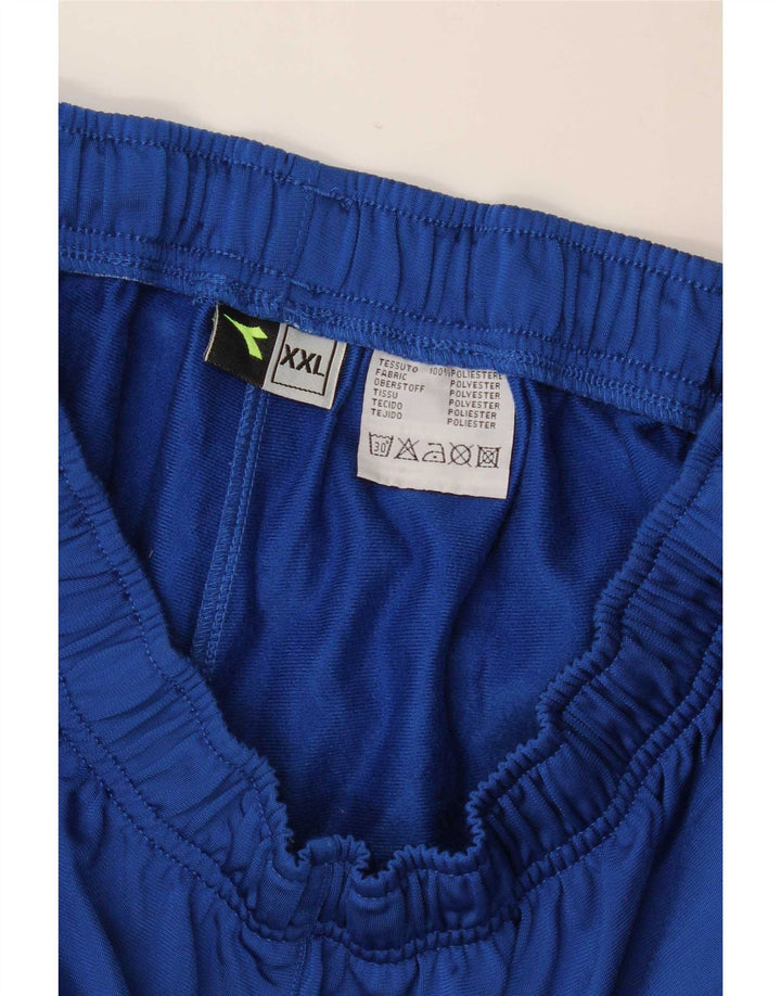 Diadora Herre træningsdragt bukser 2XL blå polyester
