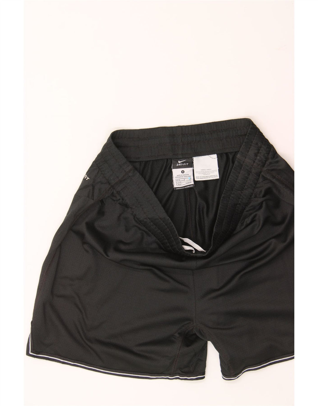 NIKE Womens Dri Fit Sport Shorts UK 4/6 Small  Black Polyester Vintage Nike and Second-Hand Nike from Messina Hembry 