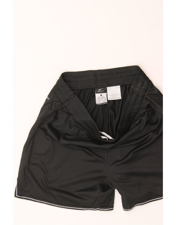 NIKE Womens Dri Fit Sport Shorts UK 4/6 Small  Black Polyester Vintage Nike and Second-Hand Nike from Messina Hembry 