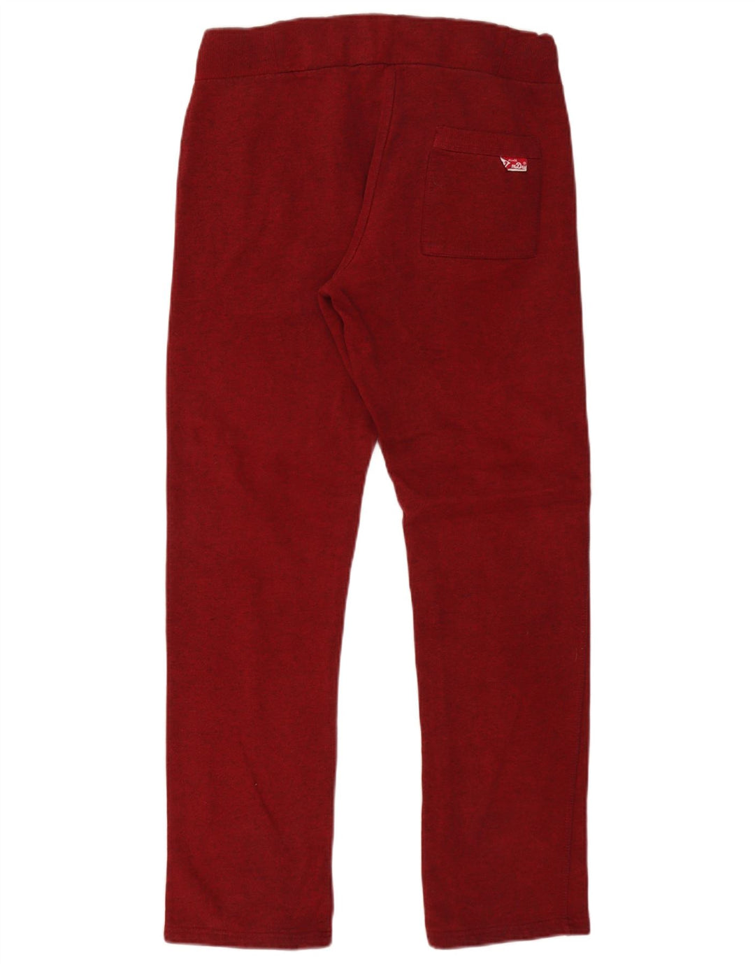 Superdry Mens Graphic Tracksuit Trousers Small Red Cotton