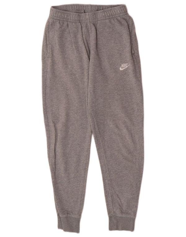 Nike Mens Tracksuit Trousers Joggers Small Grey Cotton Sports