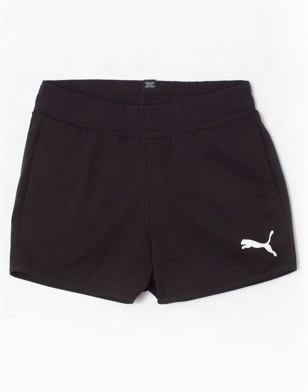 Pantaloncini sportivi per ragazze Puma 9-10 anni Neri