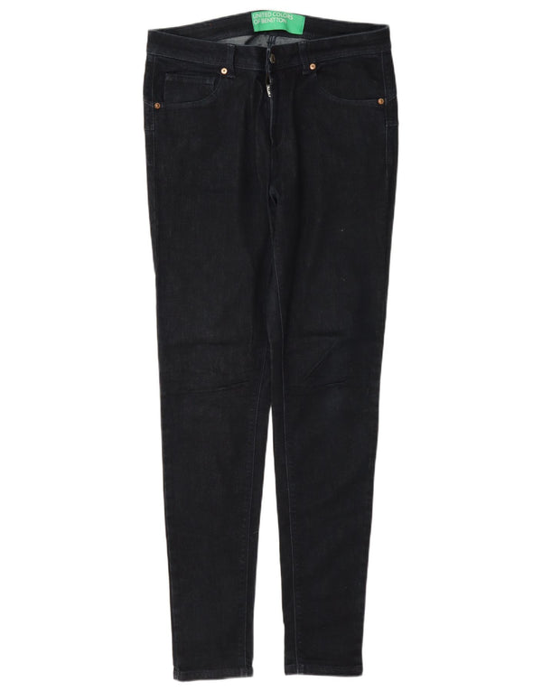 Jeans skinny Liv da donna Benetton W31 L31 Blu navy
