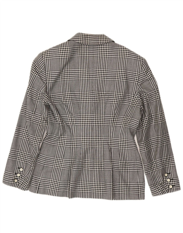 Giacca blazer doppiopetto da donna Mondi EU 38 pied de poule grigio medio