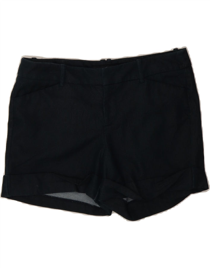 MOSSIMO Womens Casual Shorts US 4 Small W30 Navy Blue Cotton Vintage Mossimo and Second-Hand Mossimo from Messina Hembry 