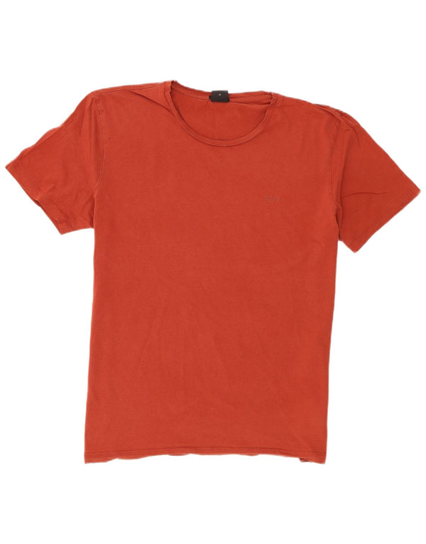 Hugo Boss Homme Regular Fit T-Shirt Top XL Rouge Coton