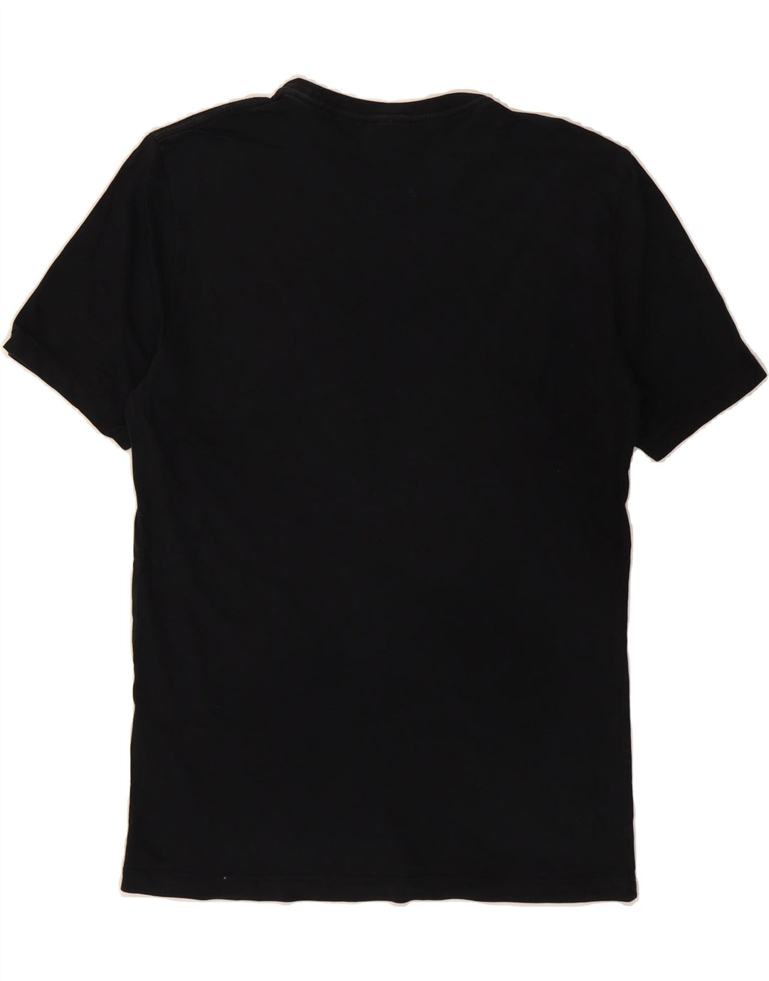 REISS Mens T-Shirt Top Small Black Cotton