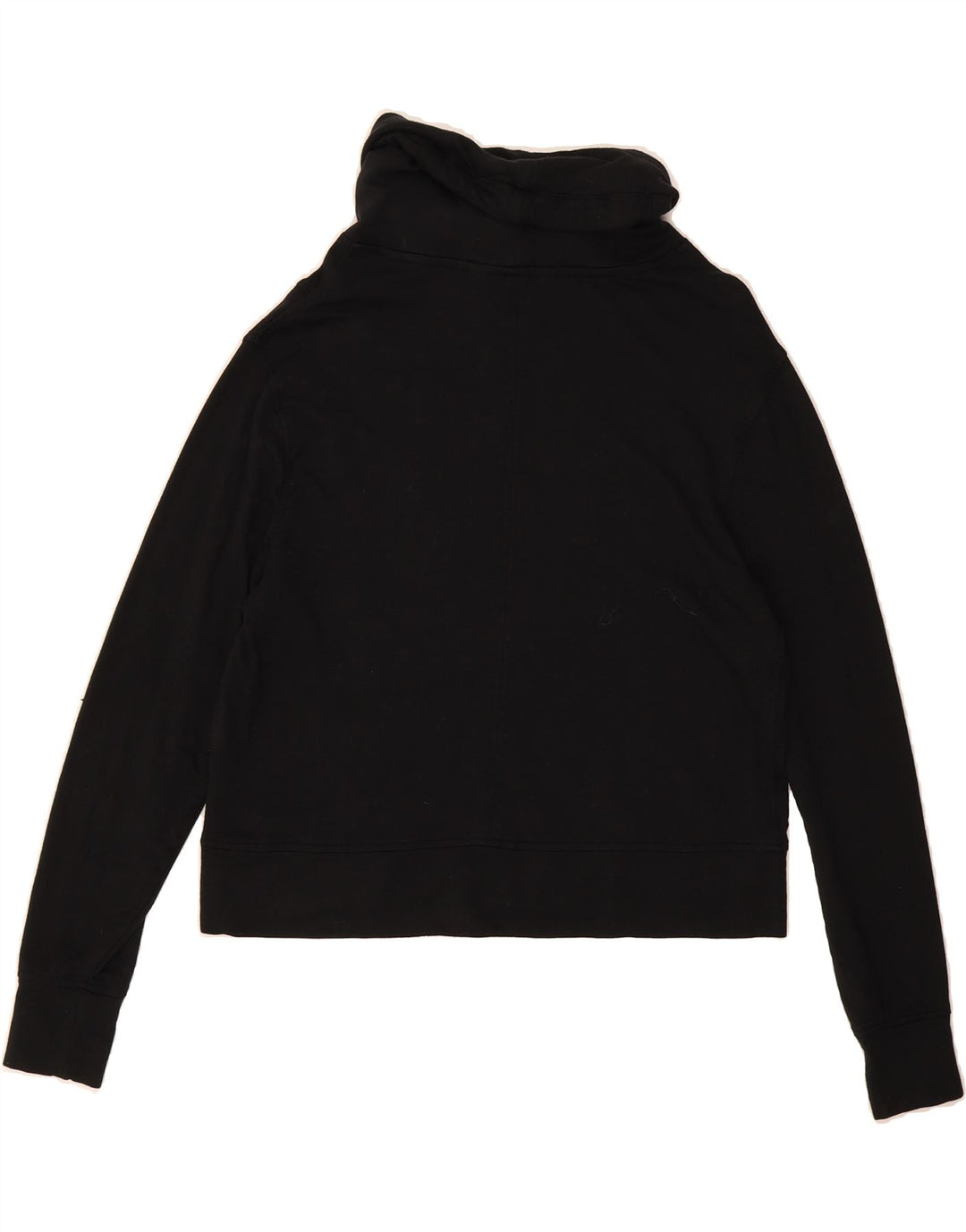 ATHLETA Womens Oversized Sweatshirt Jumper UK 10 Small Black Modal Vintage Athleta and Second-Hand Athleta from Messina Hembry 