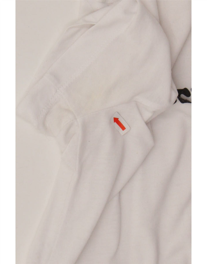 NIKE Mens Graphic T-Shirt Top XS White
