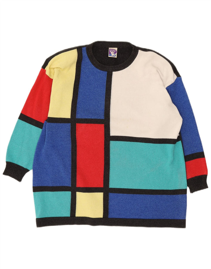 Yessica Womens Crew Neck Jumper Sweater EU 44/46 Large Multicoloured