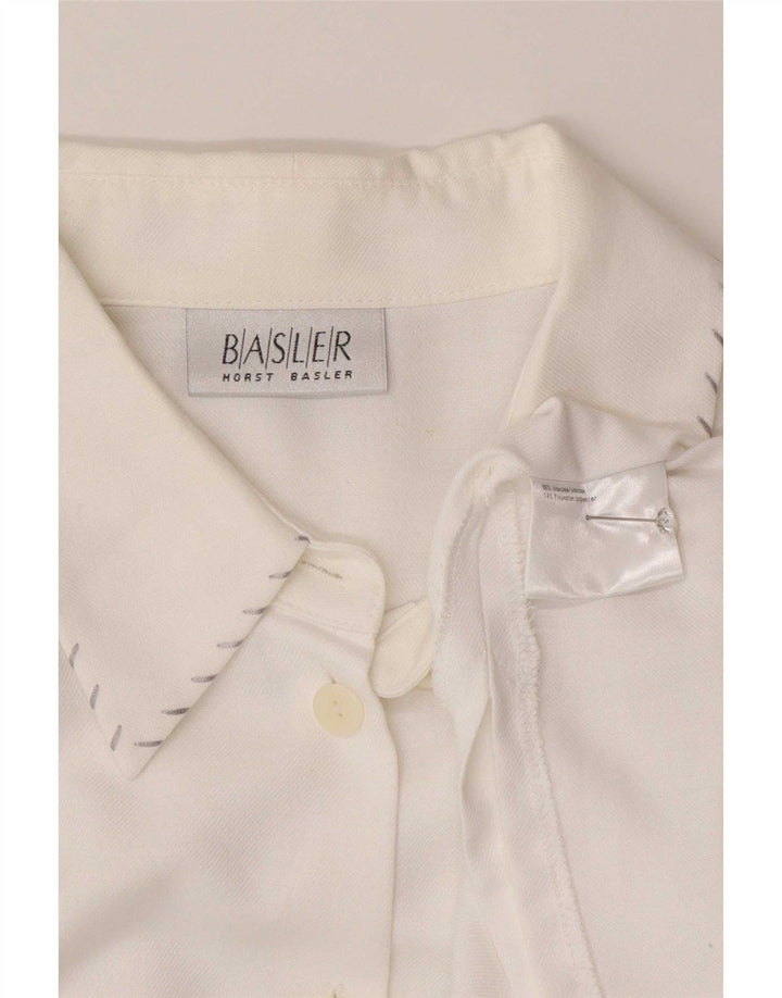 Camicetta da donna Basler EU 44 XL Viscosa bianca