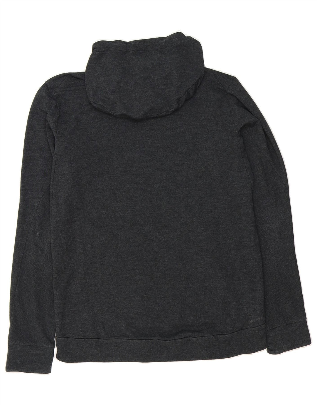 NIKE Mens Dri Fit Hoodie Jumper Medium Grey Rayon Vintage Nike and Second-Hand Nike from Messina Hembry 