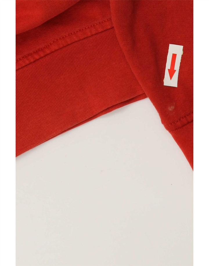 Kappa Mens Graphic Sweatshirt Jumper Medium Red