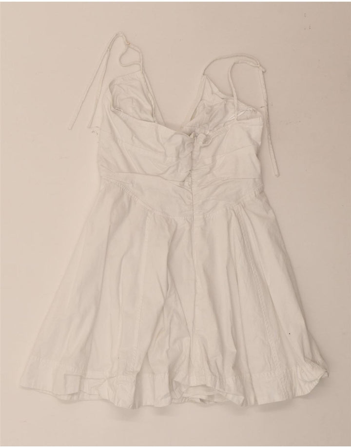 Zara Dame Sundress UK 12 Medium White