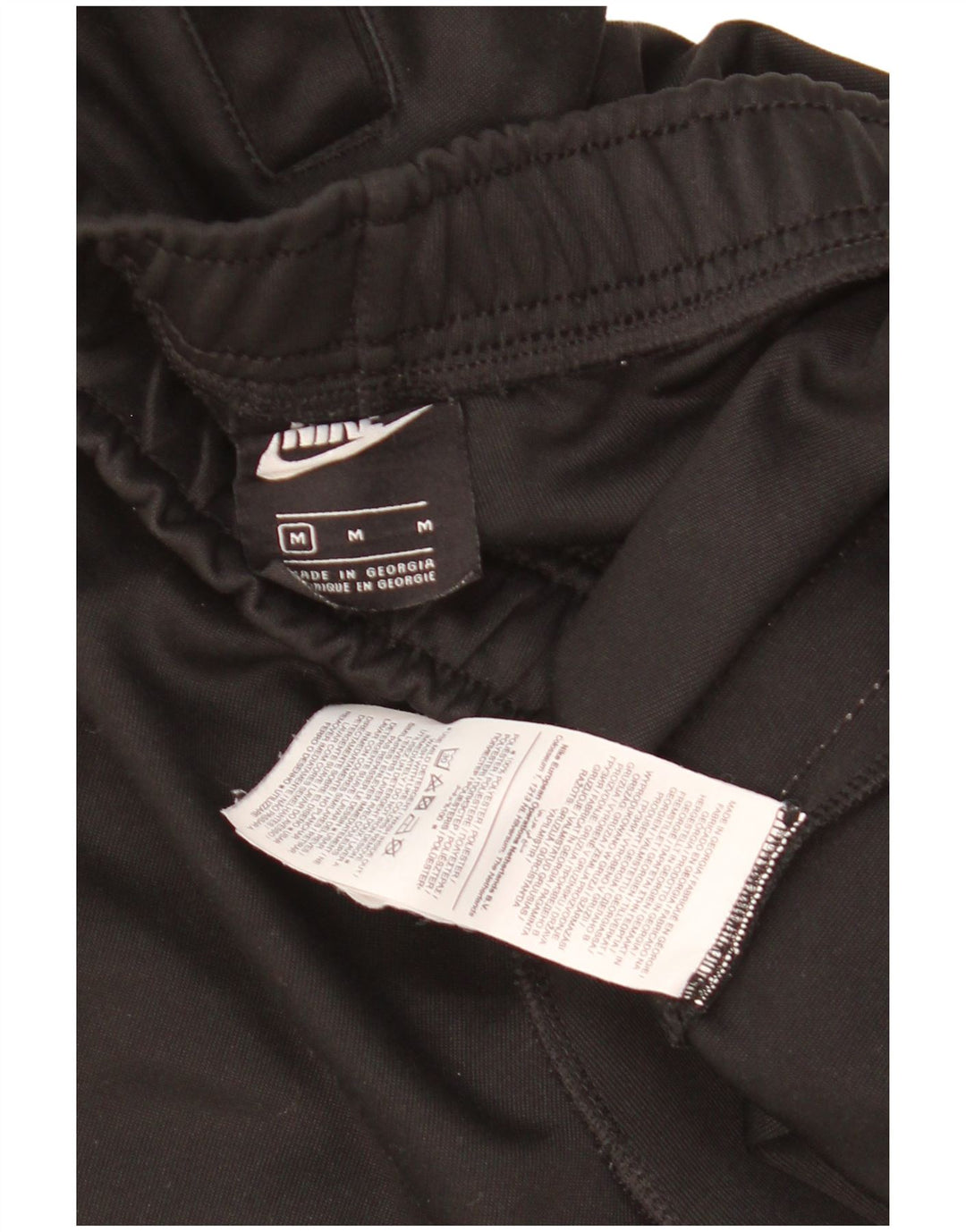 Nike Mens Graphic Tracksuit Trousers Joggers Medium  Black Polyester