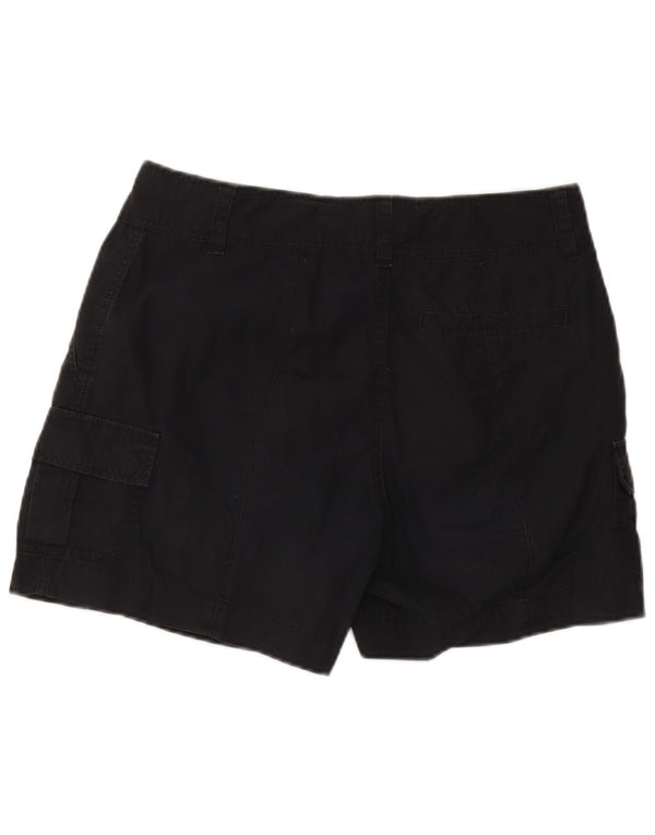 Pantaloncini cargo da donna Ralph Lauren US 12 Large W34 cotone nero