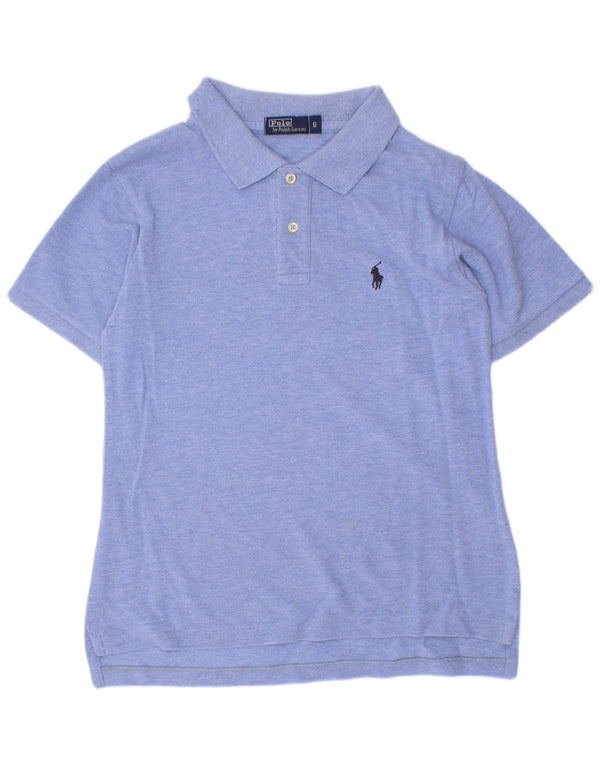 Polo Ralph Lauren Chemise Garçon 5-6 ans Bleu Coton