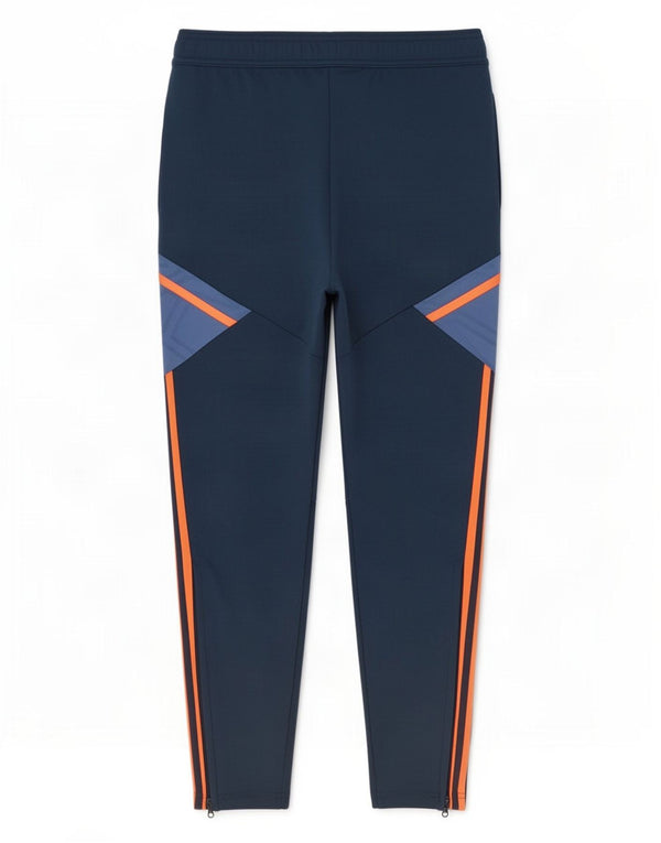 Adidas Pantalon de Survêtement Manchester United Homme Bleu Marine Moyen Polyester