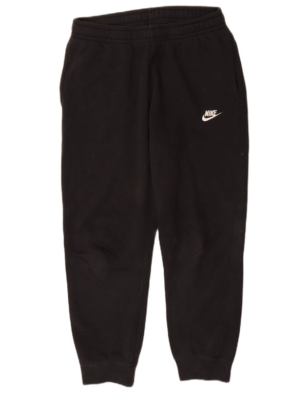 Nike Mens Tracksuit Trousers Joggers Medium  Black Cotton
