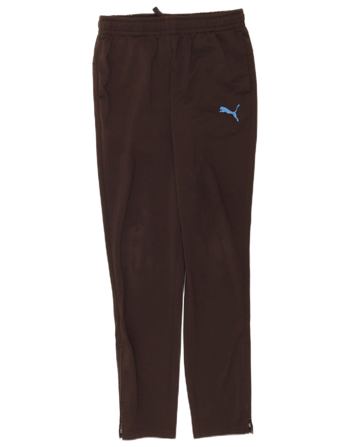 Puma Boys Tracksuit Trousers 13-14 Years  Black Polyester