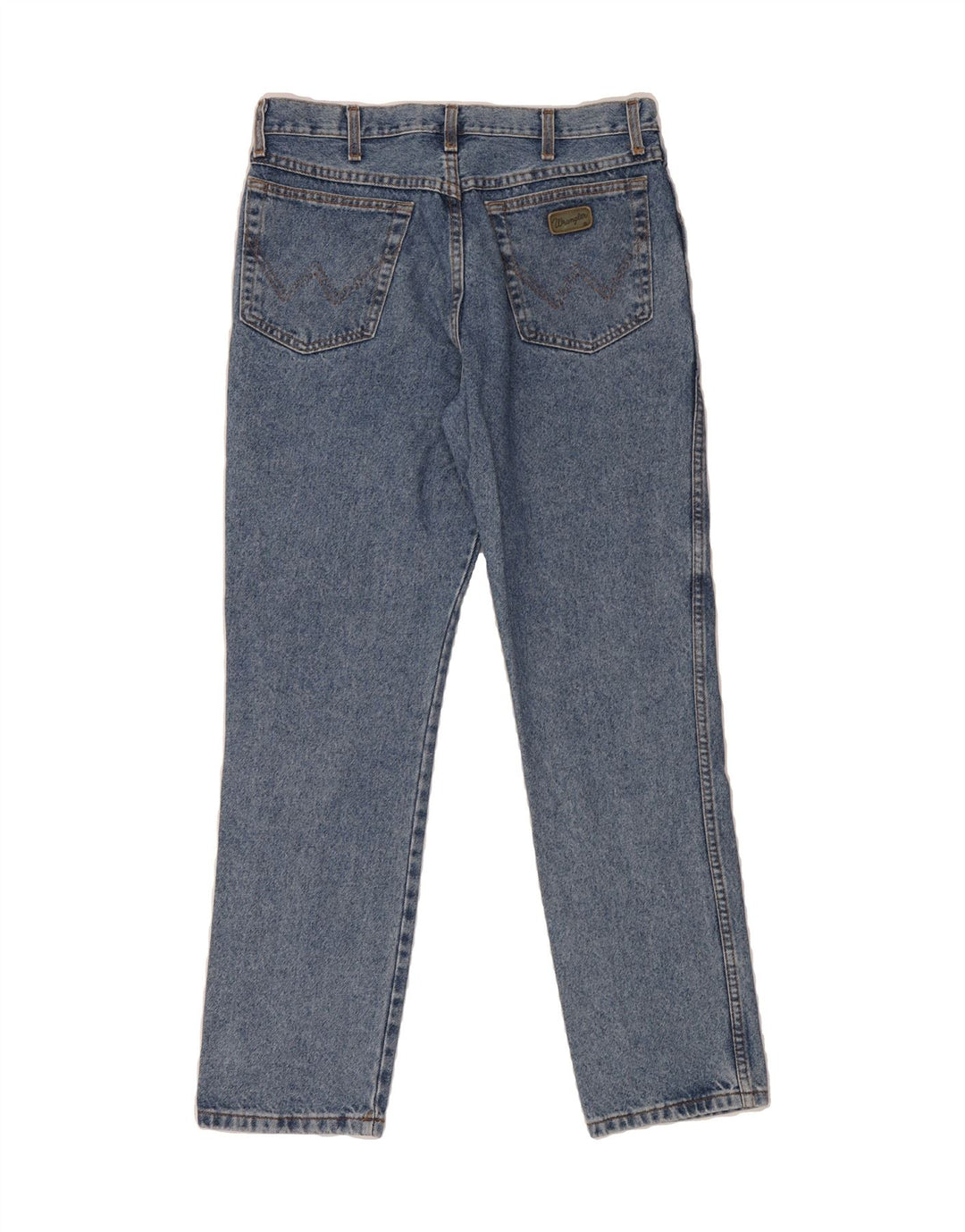 WRANGLER Mens Straight Jeans W32 L31 Blue Vintage Wrangler and Second-Hand Wrangler from Messina Hembry 