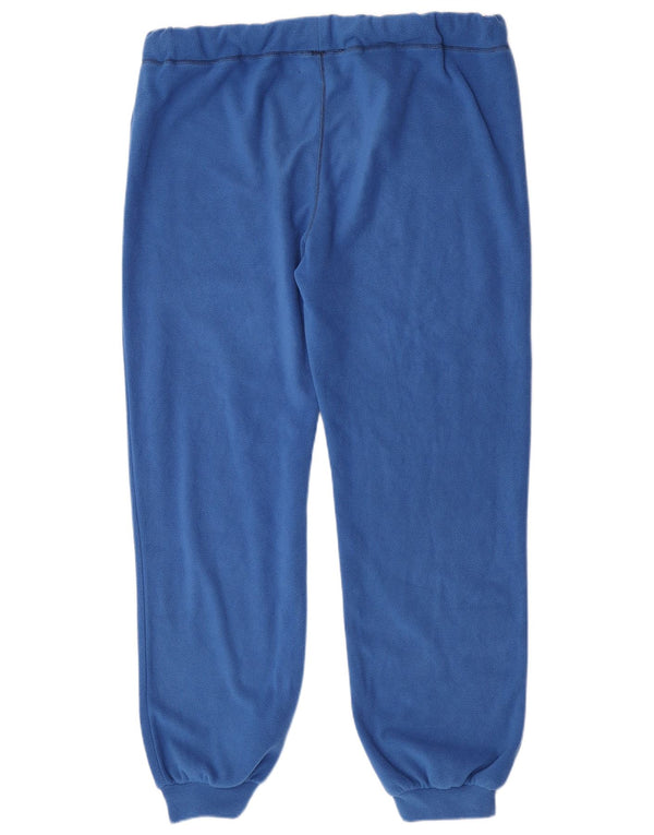Kappa Pantalon de survêtement en polaire graphique pour homme UK 18 XL Bleu