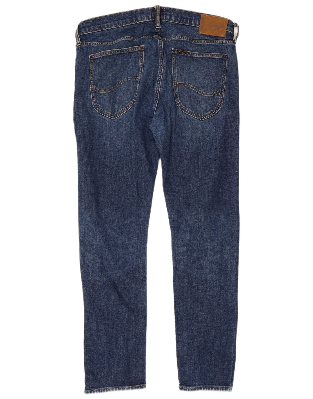 LEE Mens Luke Slim Jeans W34 L30  Blue Cotton