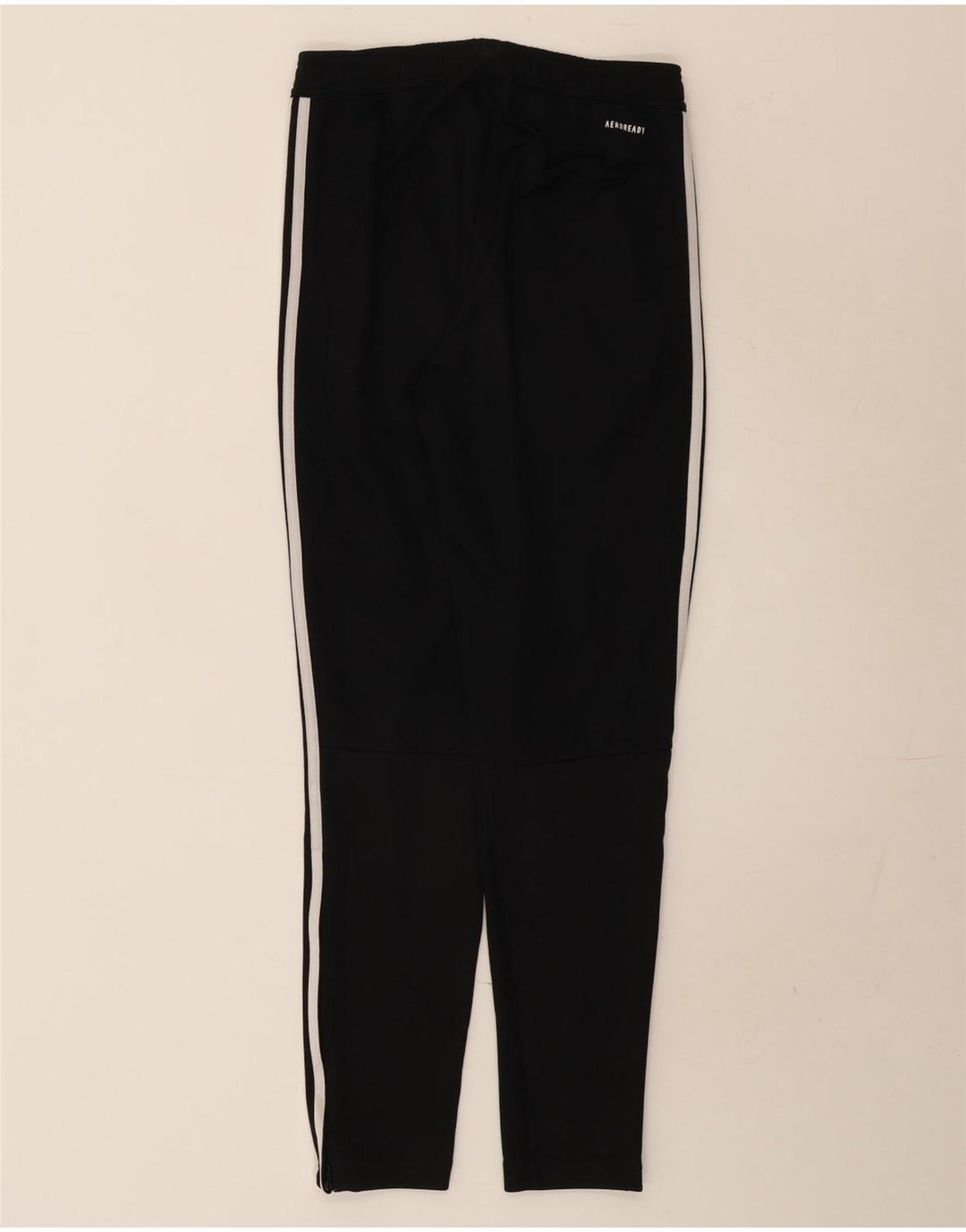 Adidas Mens Aeroready Tracksuit Trousers Small  Black Polyester