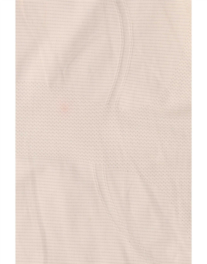 Lululemon Womens T-Shirt Top US 10 Large White Nylon