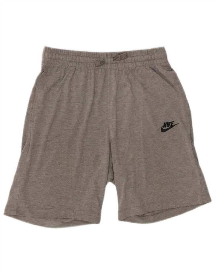 Nike Boys Sport Shorts 13-14 Years XL  Grey Flecked Polyester